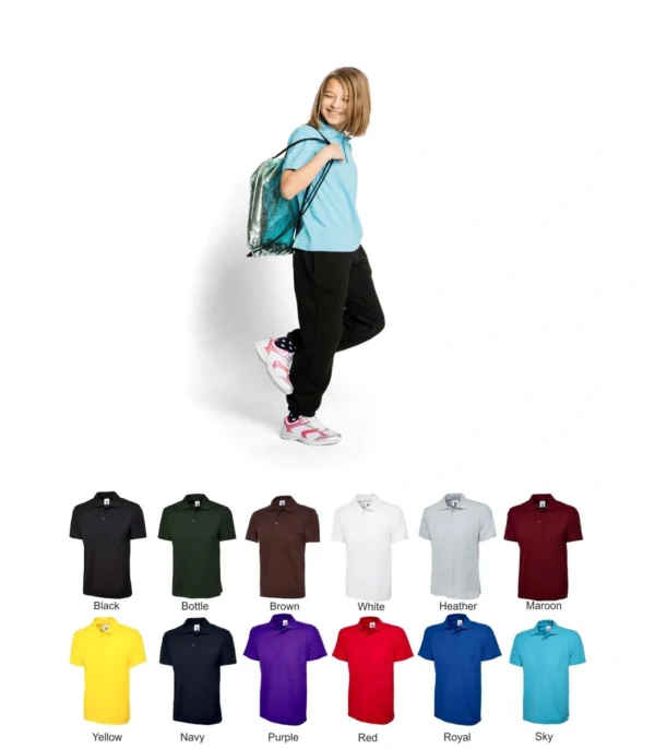 Uneek UC103 Children's Classic Polo Shirt